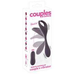 Couples Choice - Rechargeable Dual-Motor Vibrator (Purple)