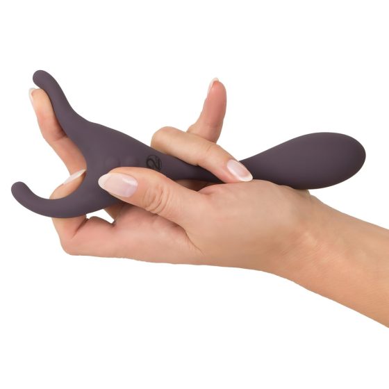 Couples Choice - Rechargeable Dual-Motor Vibrator (Purple)