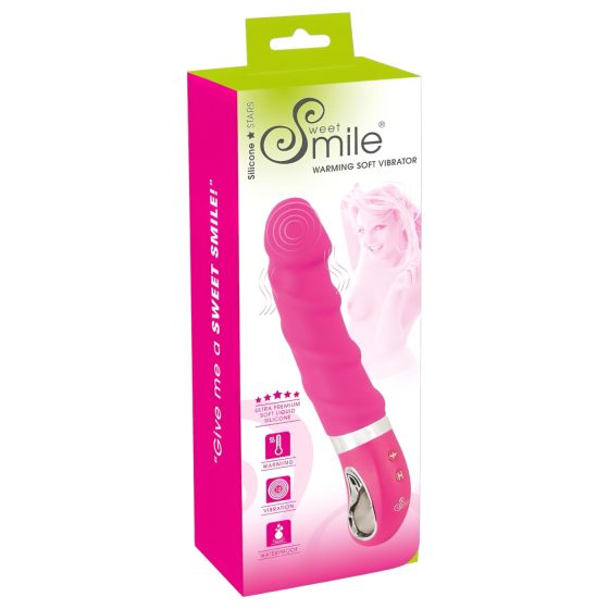 SMILE Soft - Rechargeable, Warming Vibrator (Pink)