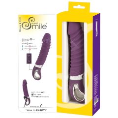 SMILE Soft - rechargeable, warming vibrator (purple)