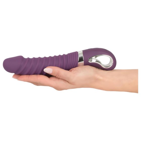 SMILE Soft - rechargeable, warming vibrator (purple)