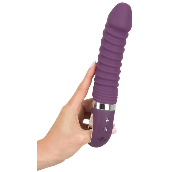 SMILE Soft - rechargeable, warming vibrator (purple)