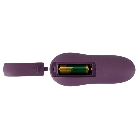 SMILE RC Vibrating Love Eggs - rechargeable, wireless (purple)