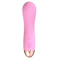 Cuties Mini - Rechargeable Waterproof Spiral Vibrator (Pink)