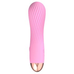   Cuties Mini - Rechargeable, Waterproof, Spiral Vibrator (Pink)