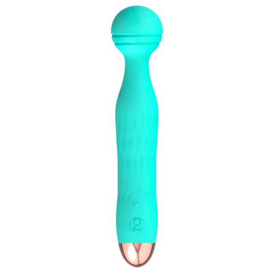 Cuties Mini Wand - rechargeable, waterproof massage vibrator (green)