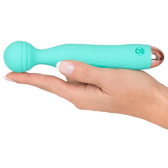 Cuties Mini Wand - rechargeable, waterproof massage vibrator (green)