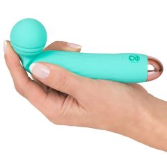   Cuties Mini Wand - rechargeable, waterproof massage vibrator (green)