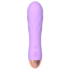   Cuties Mini - rechargeable, waterproof, grid vibrator (purple)