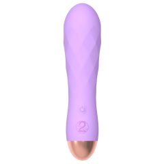   Cuties Mini - Rechargeable, Waterproof Grid Vibrator (Purple)