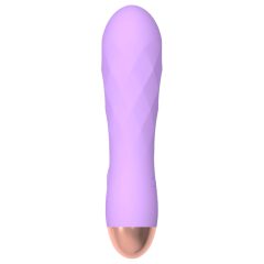   Cuties Mini - Rechargeable, Waterproof Grid Vibrator (Purple)