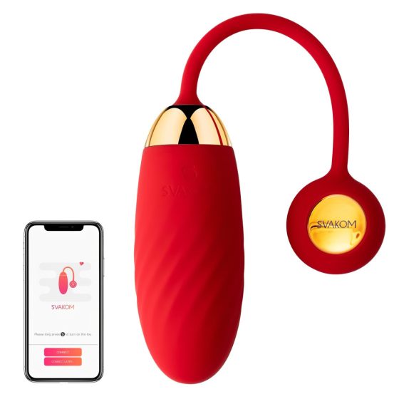 Svakom Ella Neo - Smart Vibrating Egg (Red)