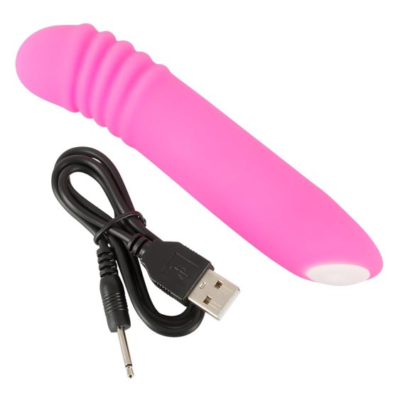 You2Toys - Rechargeable Flashing Vibrator (Pink)