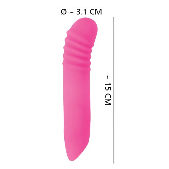 You2Toys - Rechargeable Flashing Vibrator (Pink)