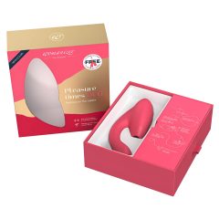   Womanizer Duo - Waterproof G-spot Vibrator and Clitoral Stimulator (Coral)