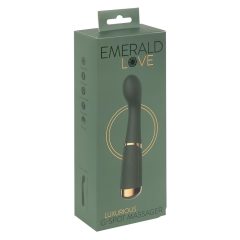   Emerald Love - Rechargeable, Waterproof G-spot Vibrator (Green)