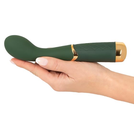 Emerald Love - Rechargeable, Waterproof G-spot Vibrator (Green)