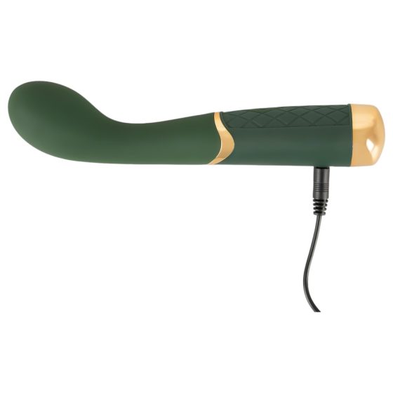 Emerald Love - Rechargeable, Waterproof G-spot Vibrator (Green)