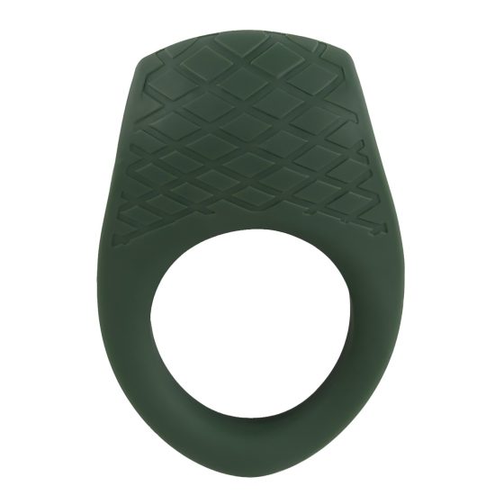 Emerald Love - Rechargeable, Waterproof Vibrating Cock Ring (Green)