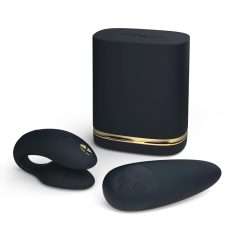   Womanizer Golden Moments 2 - Clitoral Stimulator and Couple's Vibrator (Black)