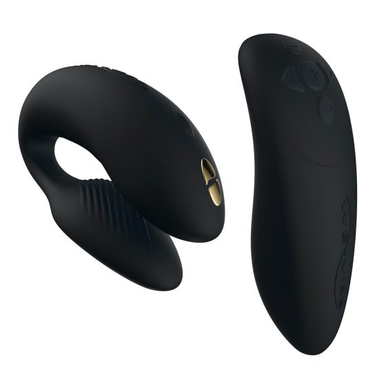 Womanizer Golden Moments 2 - Clitoral Stimulator and Couple's Vibrator (Black)