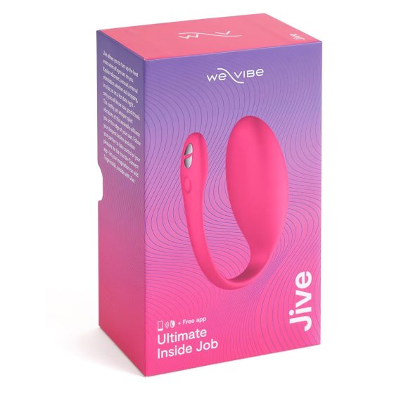 We-Vibe Jive - rechargeable, smart vibrating egg (pink)