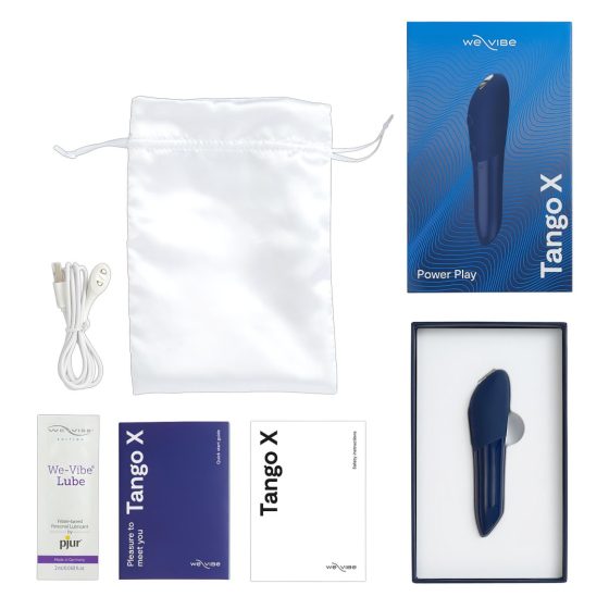 We-Vibe Tango X - Rechargeable, Waterproof Vibrator (Royal Blue)