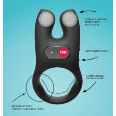 Fun Factory NOS - Vibrating Cock Ring (Black)