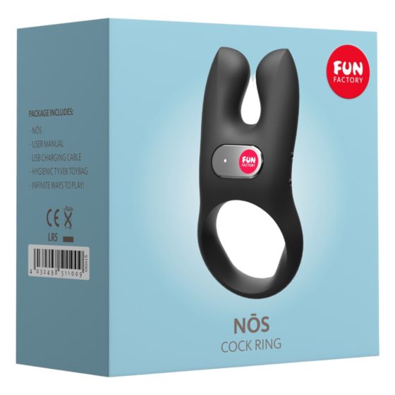 Fun Factory NOS - Vibrating Cock Ring (Black)