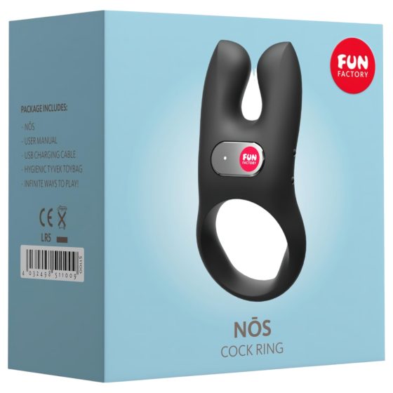 Fun Factory NOS - Vibrating Cock Ring (Black)