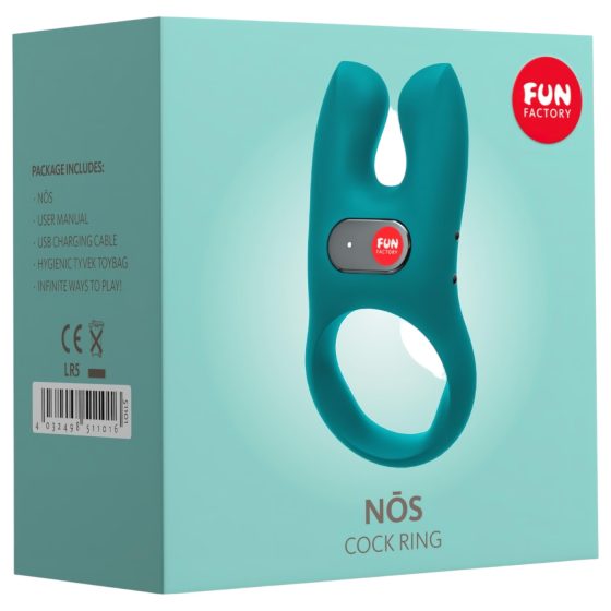 Fun Factory NOS - Vibrating Penis Ring (Turquoise)