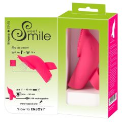 SMILE Licking - Wireless Air-Wave Finger Vibrator (Pink)