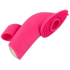 SMILE Licking - Wireless Air-Wave Finger Vibrator (Pink)