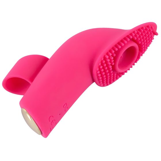 SMILE Licking - Air Wave-Tongue Finger Vibrator (Pink)