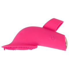 SMILE Licking - Wireless Air-Wave Finger Vibrator (Pink)