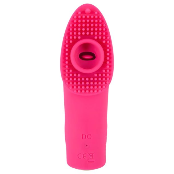 SMILE Licking - Wireless Air-Wave Finger Vibrator (Pink)