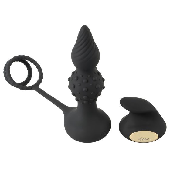 Rebel 2in1 - Wireless Anal Vibrator with Cock Ring (Black)