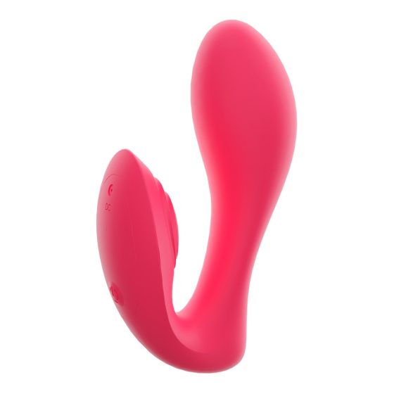 SMILE Panty - rechargeable 2in1 vibrator with radio (pink)