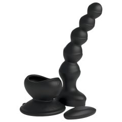   3Some Wall Banger Beads - Rechargeable, Wireless Prostate Vibrator (Black)