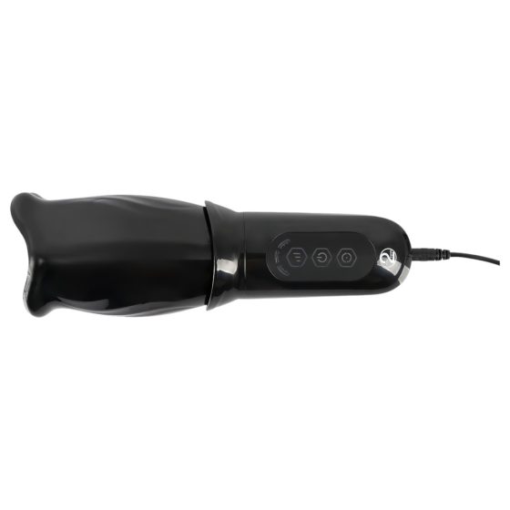 STROKER Rotating - Rechargeable Rotating Masturbator (Black)