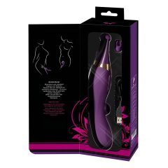   Javida - 2-in-1 Rechargeable Clitoral Stimulator and Vibrator Set (Purple)