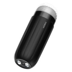   Svakom Sam Neo - smart rechargeable masturbator (black and white)