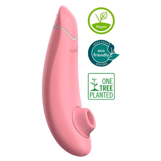 Womanizer Premium Eco - rechargeable clitoris stimulator (pink)