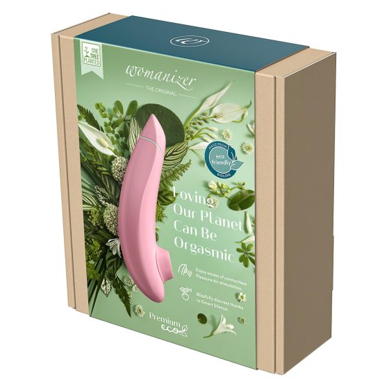 Womanizer Premium Eco - Rechargeable Air Wave Clitoral Stimulator (Pink)