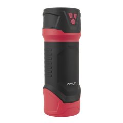   WYNE 04 - Rechargeable Vibrating Suction Masturbator (Black-Red)
