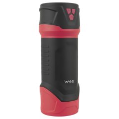   WYNE 04 - Rechargeable Vibrating Suction Masturbator (Black-Red)