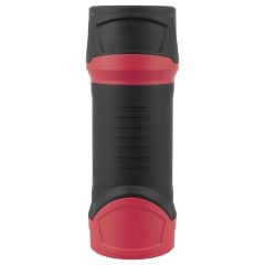   WYNE 04 - Rechargeable Vibrating Suction Masturbator (Black-Red)