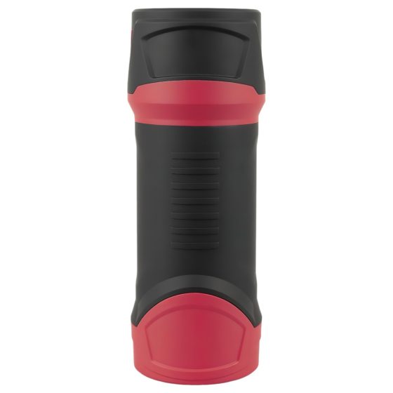 WYNE 04 - Rechargeable Vibrating Suction Masturbator (Black-Red)