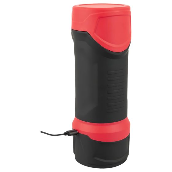 WYNE 04 - Rechargeable Vibrating Suction Masturbator (Black-Red)