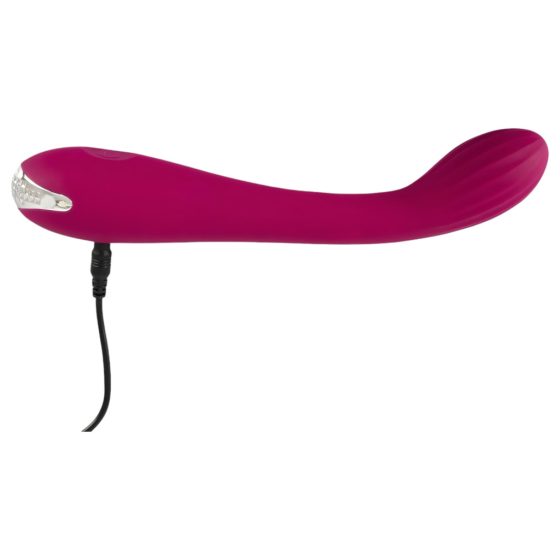 SMILE G-spot - Rechargeable Ribbed G-spot Vibrator (Purple)